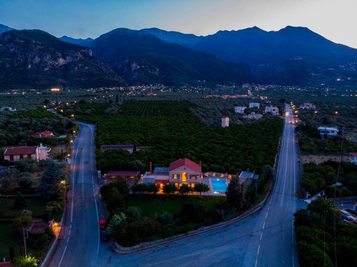 Villa Rodoula In Mystras Спарта Экстерьер фото